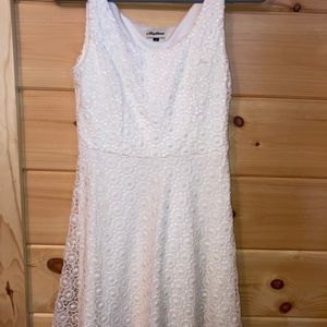 White Graduation Dress